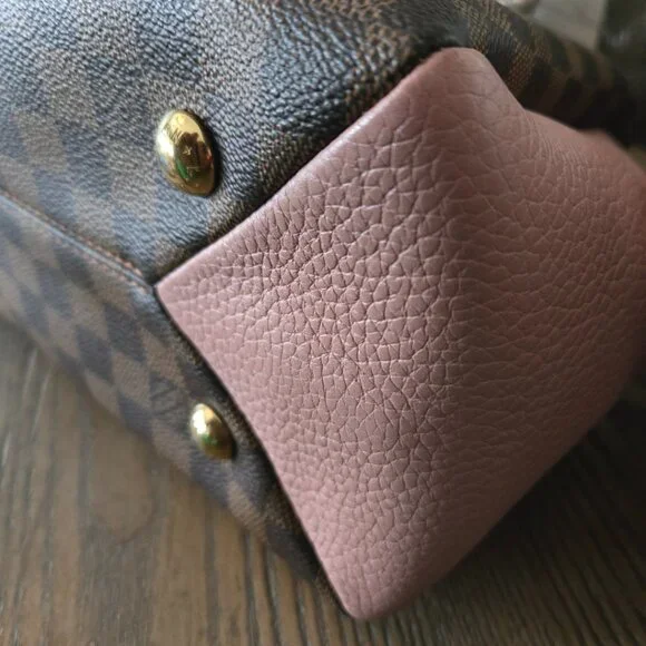 Pristine Authentic LV Magnolia Damier Ebene Brittany with Ballerina Pink - Picture 12 of 16